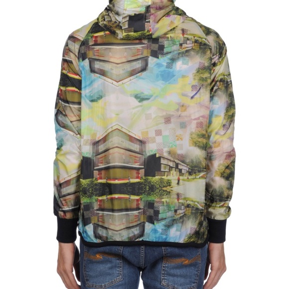 PRIVEE collection men’s nylon jacket - Picture 3 of 8